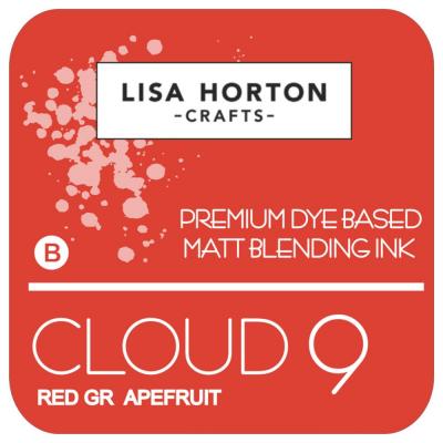 Lisa Horton Crafts Cloud 9 Dye Based Matte Blending Ink Pad - Red Grapefruit